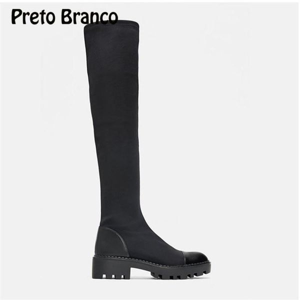 boots 2021 women's shoes autumn spring style knee high thick bottom elastic round toe warm waterproof fch, Black
boots 2021 women's shoes autumn spring style knee high thick bottom elastic round toe warm waterproof fch, Black