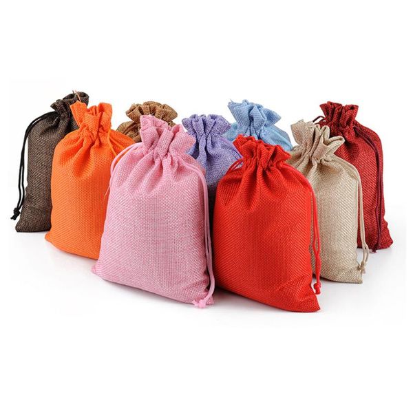 50pcs burlap gift bags wedding hessian jute bags linen jewelry pouches drawstring, birthday party, wedding favors, art diy craft
50pcs burlap gift bags wedding hessian jute bags linen jewelry pouches drawstring, birthday party, wedding favors, art diy craft