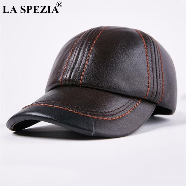 la spezia genuine leather baseball cap men black cowhide hat snapback male adjustable autumn winter real leather peaked hats c0123, Blue;gray
la spezia genuine leather baseball cap men black cowhide hat snapback male adjustable autumn winter real leather peaked hats c0123, Blue;gray