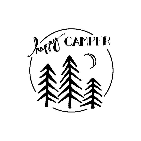 14.2cm*13.9cm personalized art happy camper vinyl waterproof decal car sticker black/silver c11-1328
14.2cm*13.9cm personalized art happy camper vinyl waterproof decal car sticker black/silver c11-1328