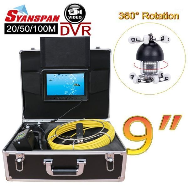 syanspan 9"pipe inspection video camera,8gb dvr ip68 drain sewer pipeline industrial endoscope 360 degree panning 20/50/100m1
syanspan 9"pipe inspection video camera,8gb dvr ip68 drain sewer pipeline industrial endoscope 360 degree panning 20/50/100m1