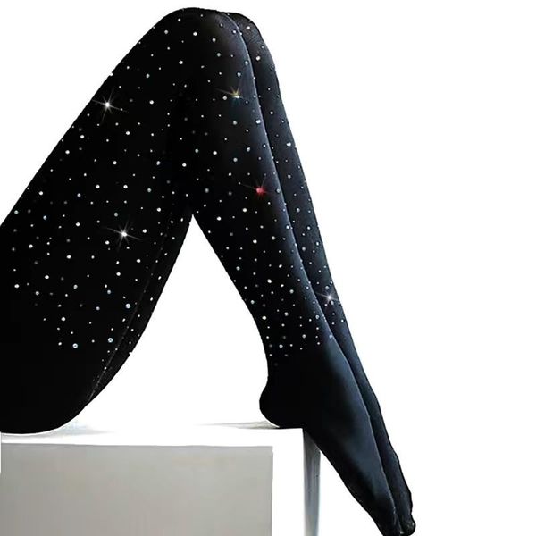 socks & hosiery 2021 women's diamond rhinestone tear-resistant pantyhose multicolor black nylons shiny lingerie plus size tights, Black;white
socks & hosiery 2021 women's diamond rhinestone tear-resistant pantyhose multicolor black nylons shiny lingerie plus size tights, Black;white