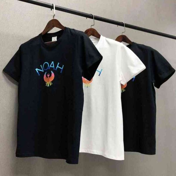 american famous high street brand noah sunbird 100% katoen streetwear oversized comfort, White;black
american famous high street brand noah sunbird 100% katoen streetwear oversized comfort, White;black