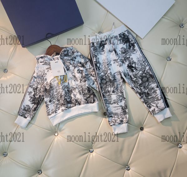 2022 boys girls pants sets hooded sweaters + trousers sets long sleeve outwear spring coat for kids casual sports tracksuits childrens cloth, White
2022 boys girls pants sets hooded sweaters + trousers sets long sleeve outwear spring coat for kids casual sports tracksuits childrens cloth, White