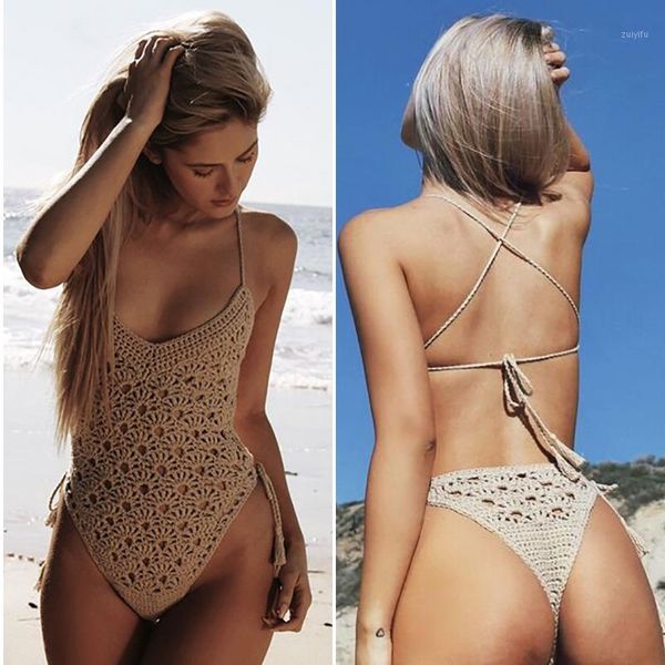 2019 one piece swimsuit women crochet swimwear female khaki thong backless monokini bathing suit, White;black
2019 one piece swimsuit women crochet swimwear female khaki thong backless monokini bathing suit, White;black