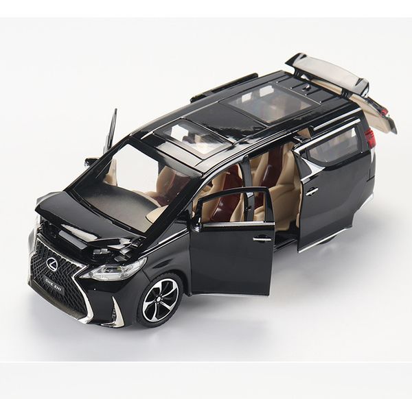 car simulation lexus children's toy mpv alloy lm300h 1:24 model decoration boy's birthday christmas new year gift black car
car simulation lexus children's toy mpv alloy lm300h 1:24 model decoration boy's birthday christmas new year gift black car