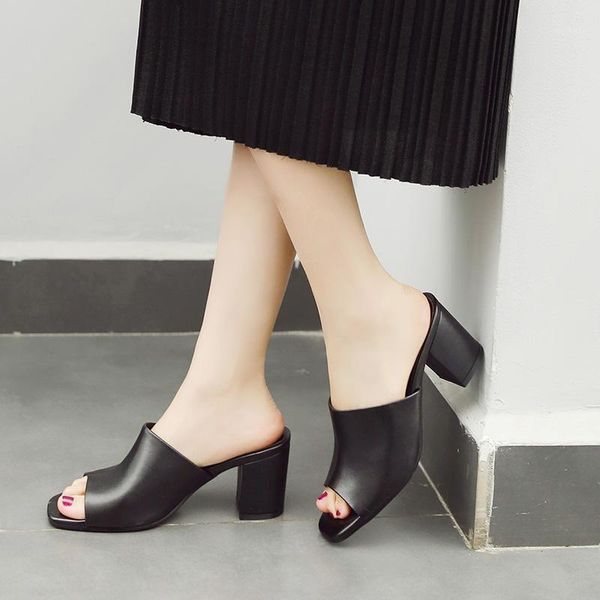 dilalula 2021 genuine leather summer women mules ladies peep toe party shoes woman chunky heels casual mules pumps women1, Black
dilalula 2021 genuine leather summer women mules ladies peep toe party shoes woman chunky heels casual mules pumps women1, Black
