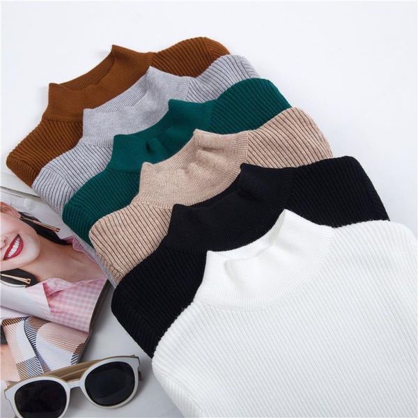 autumn winter women pullovers sweater knitted elasticity casual jumper fashion slim turtleneck warm female sweaters1, White;black
autumn winter women pullovers sweater knitted elasticity casual jumper fashion slim turtleneck warm female sweaters1, White;black