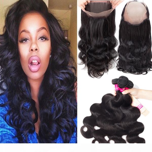 brazilian body wave virgin hair 3 bundldes with 360 lace frontal clsoure 100% unprocessed peruvian malaysian indian brazilian body wave hair, Black;brown
brazilian body wave virgin hair 3 bundldes with 360 lace frontal clsoure 100% unprocessed peruvian malaysian indian brazilian body wave hair, Black;brown