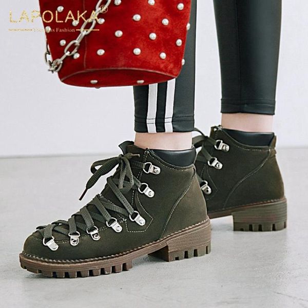 2020 plus size 43 non-slip sole square heels fashion shoelaces ankle boot cool winter shoes woman boots, Black
2020 plus size 43 non-slip sole square heels fashion shoelaces ankle boot cool winter shoes woman boots, Black