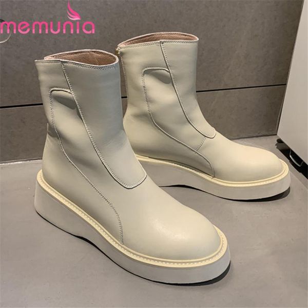 memunia 2020 new arrival genuine leather boots comfortable square heels ladies shoes autumn winter ankle boots women, Black
memunia 2020 new arrival genuine leather boots comfortable square heels ladies shoes autumn winter ankle boots women, Black