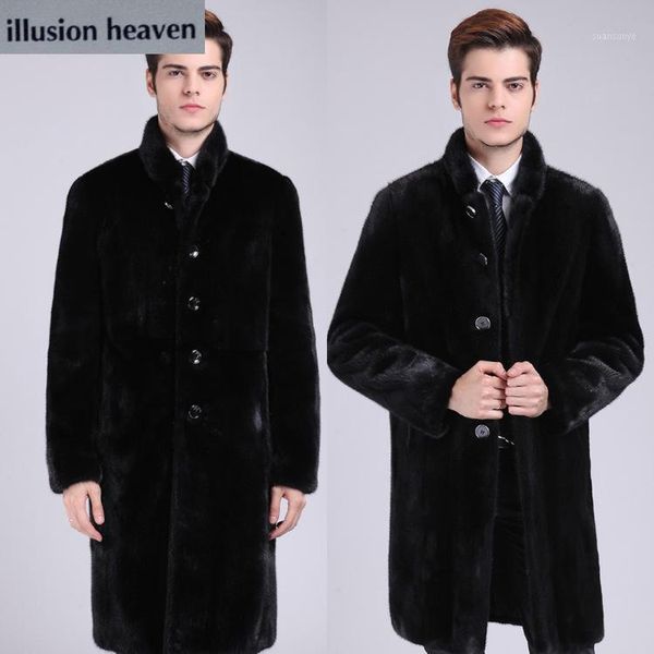 men's fur coat, new style mink hair, fur windbreaker, thickened coat. luxury men clothing1, Black
men's fur coat, new style mink hair, fur windbreaker, thickened coat. luxury men clothing1, Black