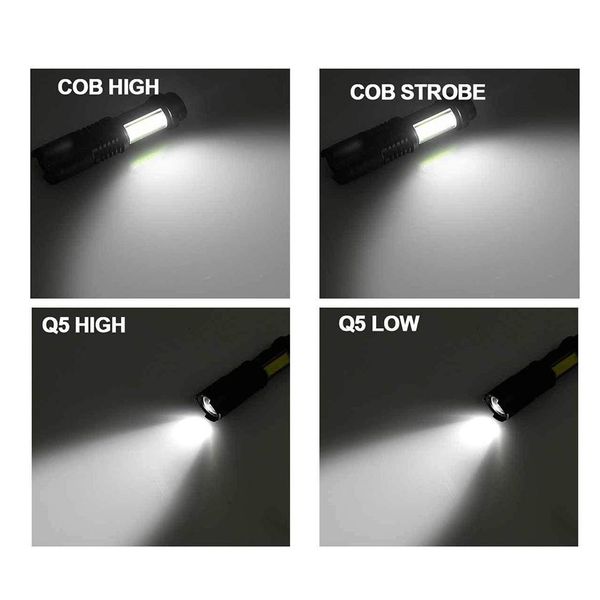 led mini flashlight q5cob portable super bright troch waterproof outdoor zoomable built in rechargeable battery camping light bbygop
led mini flashlight q5cob portable super bright troch waterproof outdoor zoomable built in rechargeable battery camping light bbygop