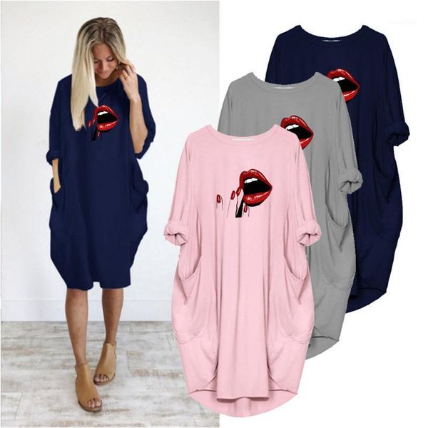 casual dresses 2021 vestidos loose women plus size dress lipstick lips print long sleeve o neck pockets vintage femme party robe1, Black;gray
casual dresses 2021 vestidos loose women plus size dress lipstick lips print long sleeve o neck pockets vintage femme party robe1, Black;gray