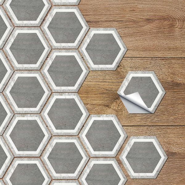 amj wear ristant ceramic tile wall self adhive kitchen antiskid decoration hexagon floor sticker
amj wear ristant ceramic tile wall self adhive kitchen antiskid decoration hexagon floor sticker