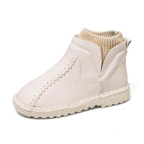 2021 the new mid-calf female calf flat toe foot shoes winter women's boots low rubber ladies jypn, Black
2021 the new mid-calf female calf flat toe foot shoes winter women's boots low rubber ladies jypn, Black