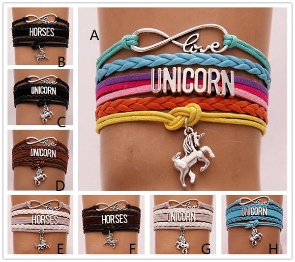 fashion multicolor unicorn pendant weaving bracelet jewelry charm chain home party lovely gift ing, Golden;silver
fashion multicolor unicorn pendant weaving bracelet jewelry charm chain home party lovely gift ing, Golden;silver