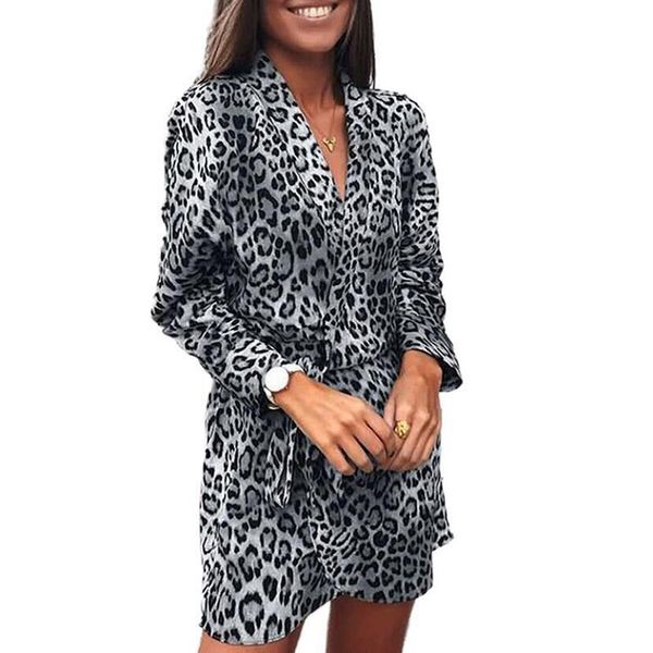 leopard print lady dress v neck long sleeve mini dress elegant short dress autumn spring women slim bodycon party dresses, Black;gray
leopard print lady dress v neck long sleeve mini dress elegant short dress autumn spring women slim bodycon party dresses, Black;gray