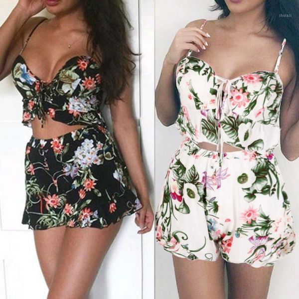women crop and shorts set 2 piece 2017 summer fashion floral printed short + short pants casual outfits1, White;black
women crop and shorts set 2 piece 2017 summer fashion floral printed short + short pants casual outfits1, White;black
