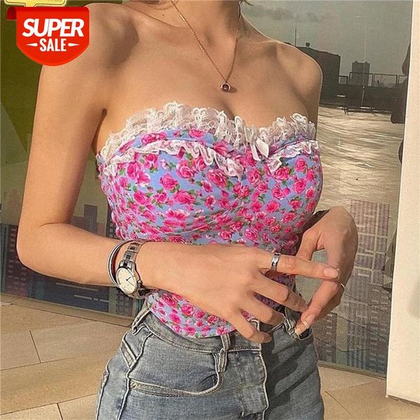 y2k vintage lace trim strapless floral crop 2000s aesthetics red flowers sleeveless tank streetwear cute slim #sa4s, White
y2k vintage lace trim strapless floral crop 2000s aesthetics red flowers sleeveless tank streetwear cute slim #sa4s, White