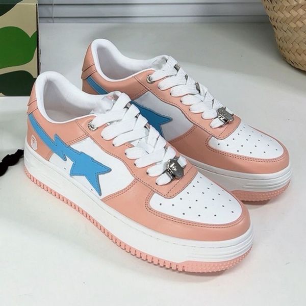 2022 designer shoes men women bapesta sneakers new color luxury outdoor low help casual shoes size 35-45, Black
2022 designer shoes men women bapesta sneakers new color luxury outdoor low help casual shoes size 35-45, Black