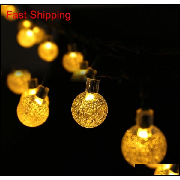 crystal ball solar outdoor string lights, 30 led 6.5m starry waterproof christmas globe string bulb light qylxpa nana_shop, Silver
crystal ball solar outdoor string lights, 30 led 6.5m starry waterproof christmas globe string bulb light qylxpa nana_shop, Silver