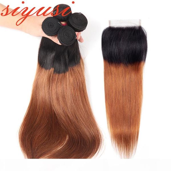virgin brazilian hair bundles with lace closure ombre 1b 27 human hair weaves straight 1b 30 brazilian human hair bundles with closure, Black;brown
virgin brazilian hair bundles with lace closure ombre 1b 27 human hair weaves straight 1b 30 brazilian human hair bundles with closure, Black;brown
