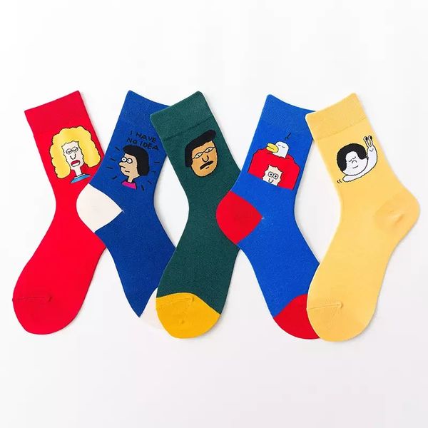 autumn and winter korean kawaii harajuku funny socks japanese creative illustration socks women cartoon cute women socks 36-43, Black;white
autumn and winter korean kawaii harajuku funny socks japanese creative illustration socks women cartoon cute women socks 36-43, Black;white