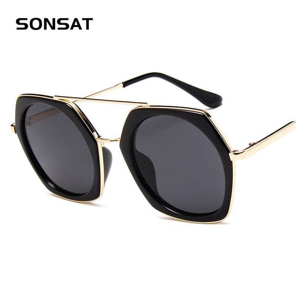 sunglasses 2021 large box retro round lady brand designer female glasses steam punk men mirror oculos, White;black
sunglasses 2021 large box retro round lady brand designer female glasses steam punk men mirror oculos, White;black