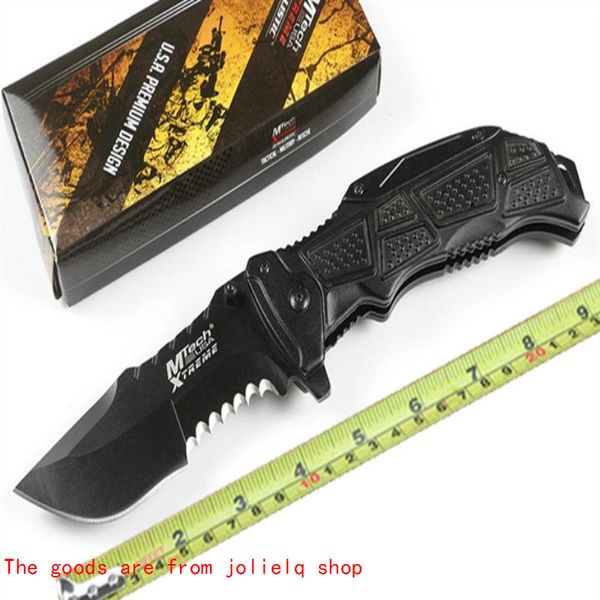 850 titanium-plated new mt opens quickly folding knife 3cr13 blade full black hard aluminum handle assisted camping pocket knife qynf fmkpc
850 titanium-plated new mt opens quickly folding knife 3cr13 blade full black hard aluminum handle assisted camping pocket knife qynf fmkpc