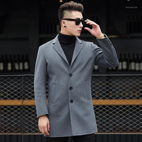 men's jackets autumn winter men wool trench coat men's medium-long slim fit overcoat male coats fashion casual jacket outerwear1, Black;brown
men's jackets autumn winter men wool trench coat men's medium-long slim fit overcoat male coats fashion casual jacket outerwear1, Black;brown