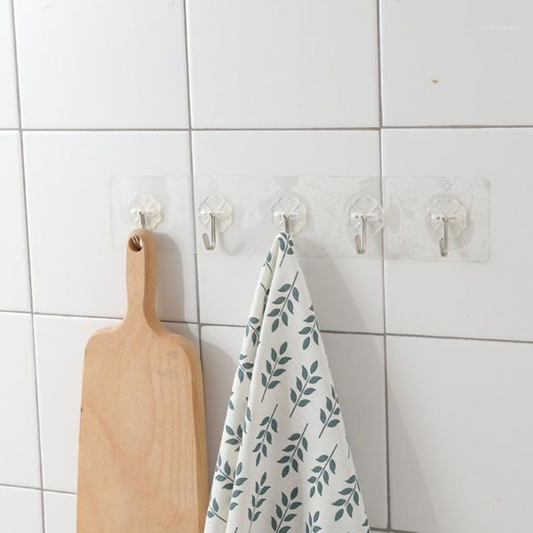 hooks & rails multiple transparent strong hooks, no traces of glue, kitchen bathrooms, wall-mounted door nail-hooks1
hooks & rails multiple transparent strong hooks, no traces of glue, kitchen bathrooms, wall-mounted door nail-hooks1