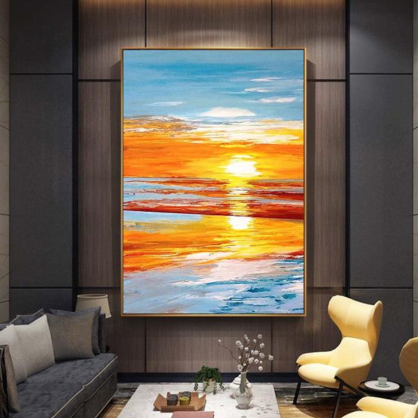 paintings 100% hand painted abstract sunset scenery oil painting on canvas wall art frameless picture decoration for live room home decor
paintings 100% hand painted abstract sunset scenery oil painting on canvas wall art frameless picture decoration for live room home decor