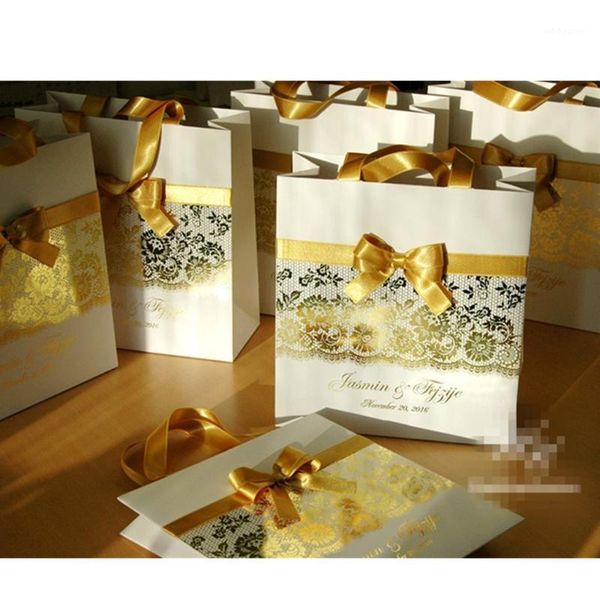 gift wrap personalized gold wedding welcome bags with satin ribbon lace bow and names custom white birthday paper for guests1
gift wrap personalized gold wedding welcome bags with satin ribbon lace bow and names custom white birthday paper for guests1
