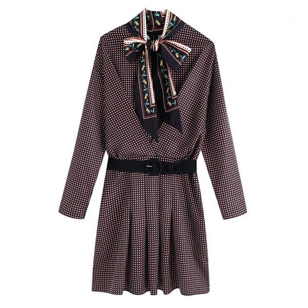 personality women dress autumn 2019 new fashion prints blow collar sashes modern lady above knee dresses1, Black;gray
personality women dress autumn 2019 new fashion prints blow collar sashes modern lady above knee dresses1, Black;gray