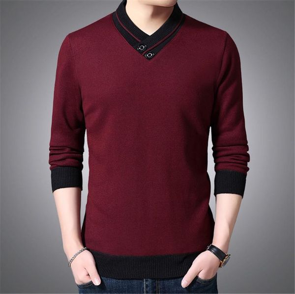 men autumn sweater winter long sleeve thin knitted base shirt for young men and women v-neck sweater, White;black
men autumn sweater winter long sleeve thin knitted base shirt for young men and women v-neck sweater, White;black