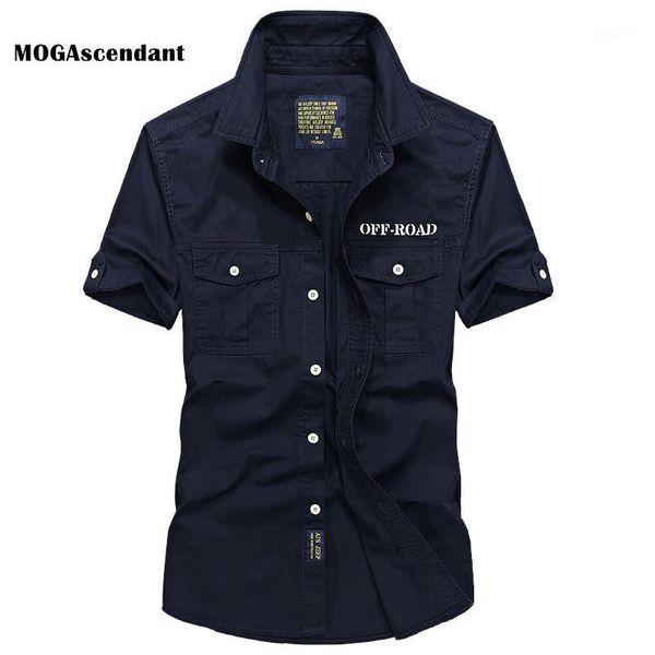 summer short sleeve cargo shirt men's denim shirts casual slim fit chemise homme cotton shirt camisa masculina s-4xl1, White;black
summer short sleeve cargo shirt men's denim shirts casual slim fit chemise homme cotton shirt camisa masculina s-4xl1, White;black