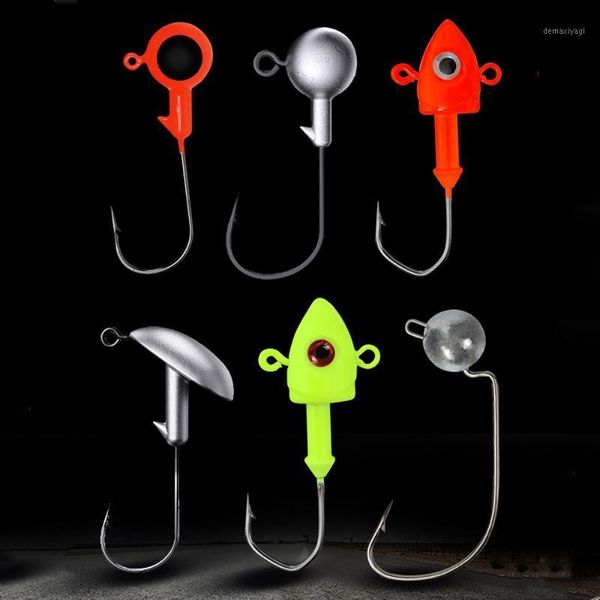 new mold quality jig head hook for saltwater fishing lures 3.5g/5g/7g/10g sharp barbed worm hook tumbler lead head hooks1
new mold quality jig head hook for saltwater fishing lures 3.5g/5g/7g/10g sharp barbed worm hook tumbler lead head hooks1