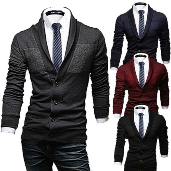 zogaa 2020 new men sweater slim lapel knit cardigan buttons mens knitwear sweaters long sleeve cardigans winter clothes sweater1, White;black
zogaa 2020 new men sweater slim lapel knit cardigan buttons mens knitwear sweaters long sleeve cardigans winter clothes sweater1, White;black