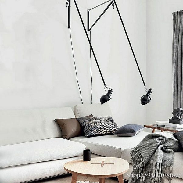 wall lamp nordic designer long arm art decor led bedside light living room dining revolving mounted e27
wall lamp nordic designer long arm art decor led bedside light living room dining revolving mounted e27