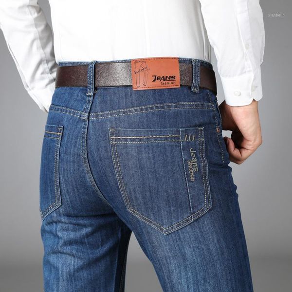 spring autumn 2020 men's smart jeans business fashion straight regular blue stretch denim trousers classic men plus size 28-401
spring autumn 2020 men's smart jeans business fashion straight regular blue stretch denim trousers classic men plus size 28-401