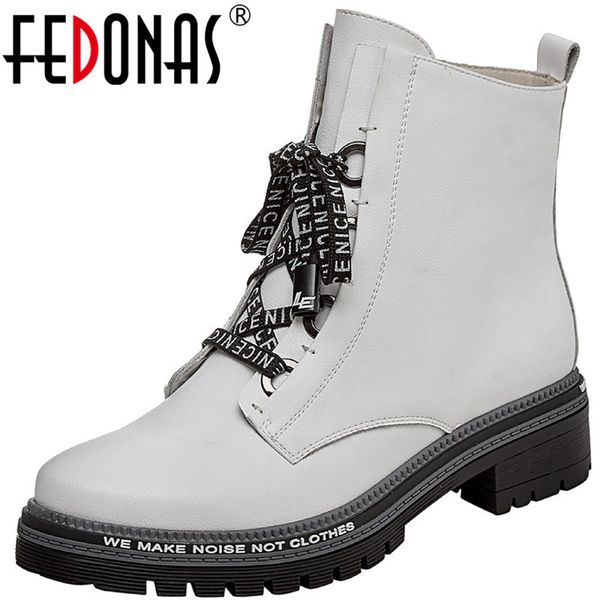 fedonas fashion women's heeled genuine leather chunky heels motorcycle boots for women winter working shoes woman 2020 q1104, Black
fedonas fashion women's heeled genuine leather chunky heels motorcycle boots for women winter working shoes woman 2020 q1104, Black