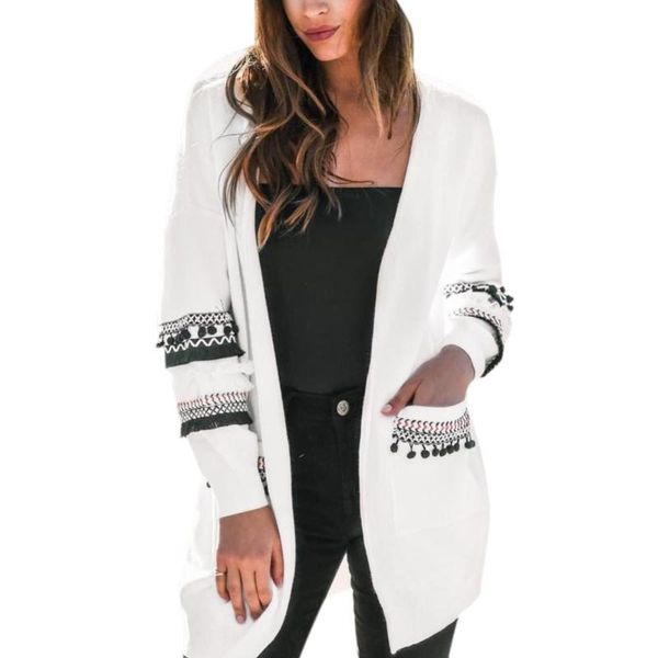 2020 autumn winter women long sleeve warm outwear female loose knitting cardigan women long patchwork coat, Black;brown
2020 autumn winter women long sleeve warm outwear female loose knitting cardigan women long patchwork coat, Black;brown