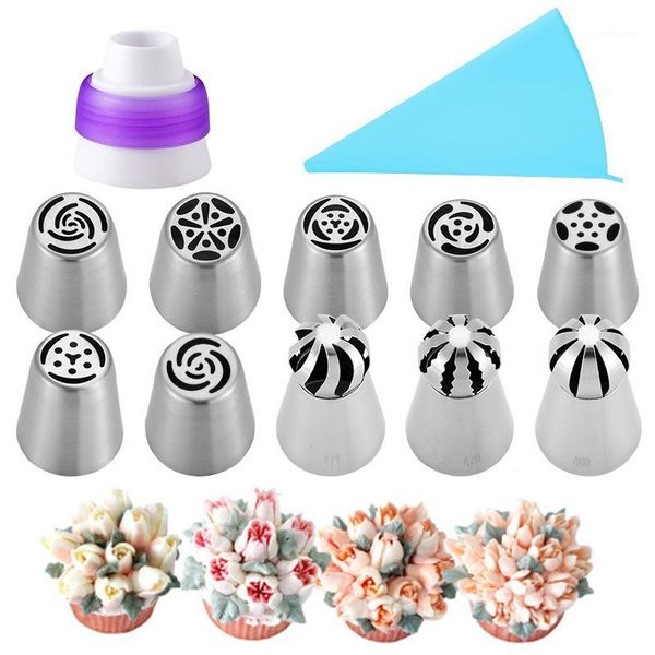 baking & pastry tools 10pcs russian icing piping nozzles tips cream cupcake decorating set confectionery equipment with bag1
baking & pastry tools 10pcs russian icing piping nozzles tips cream cupcake decorating set confectionery equipment with bag1