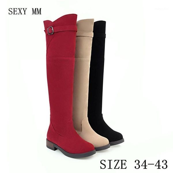 boots spring autumn women over the knee flat woman thigh high botas plus size 34 - 40 41 42 431, Black
boots spring autumn women over the knee flat woman thigh high botas plus size 34 - 40 41 42 431, Black