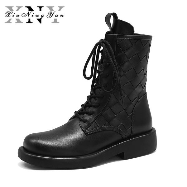 xiuningyan fashion women martin boots genuine leather lace up ladies ankle boots handmade soft leather autumn basic shoes woman, Black
xiuningyan fashion women martin boots genuine leather lace up ladies ankle boots handmade soft leather autumn basic shoes woman, Black