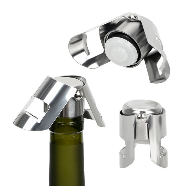 sealing bottle cap wine beer bottle cork plug stainless steel champagne sparkling ser wine bottle ser bar tools
sealing bottle cap wine beer bottle cork plug stainless steel champagne sparkling ser wine bottle ser bar tools