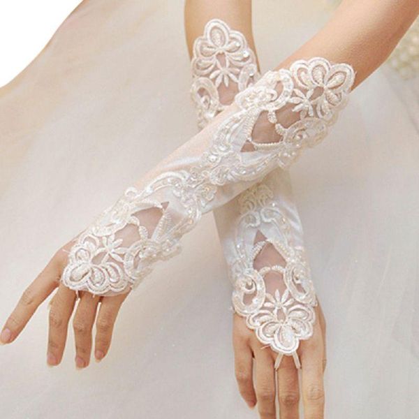 five fingers gloves 1 pair women bridal long opera fingerless embroidery lace glitter sequins solid color elbow length mittens hook finger, Blue;gray
five fingers gloves 1 pair women bridal long opera fingerless embroidery lace glitter sequins solid color elbow length mittens hook finger, Blue;gray