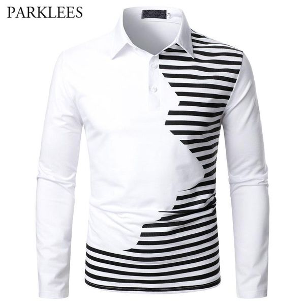 men's polos striped shirt men brand zebra pattern mens homme casual slim fit long sleeve white camisas de hombre clothing, White;black
men's polos striped shirt men brand zebra pattern mens homme casual slim fit long sleeve white camisas de hombre clothing, White;black