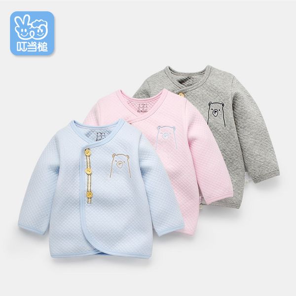 dinstry newborn baby boy's &girl's overcoat spring &autumn clothing baby suit w /bear embroidery. 1029, Blue;gray
dinstry newborn baby boy's &girl's overcoat spring &autumn clothing baby suit w /bear embroidery. 1029, Blue;gray